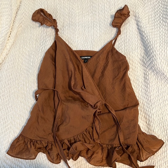 Express Ruffle Tank Top - Picture 1 of 5